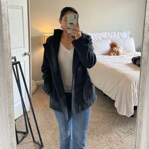 J-Lo winter peacoat gray